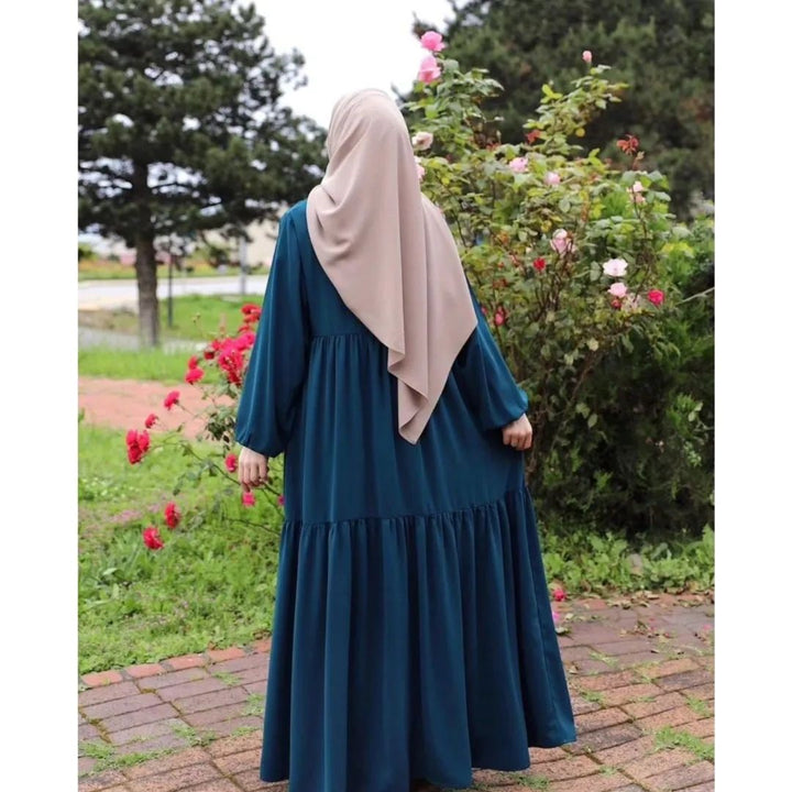 IRANI ABAYA WITH STOLLER Areeba Boutiques 3 PCs Dress Dress for girls and womens