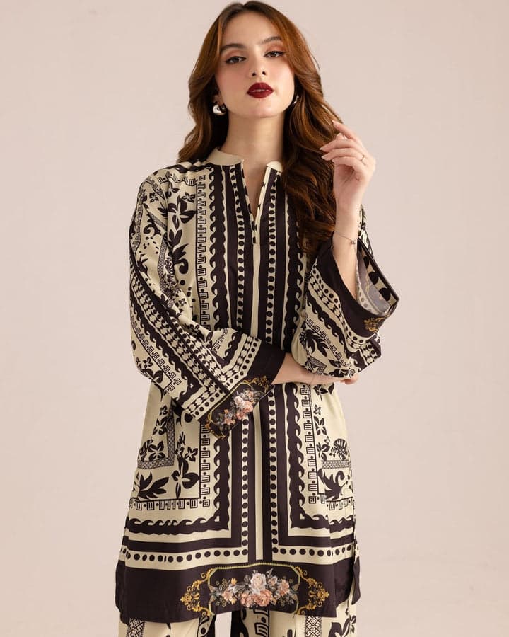 Ayra Cord - set 2 Pcs - | Buy Online from Areeba Boutiques