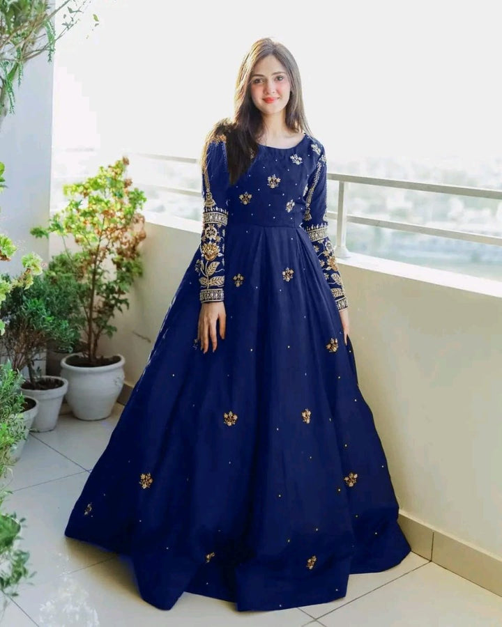 BOTI MAXI WITH TROUSER - | Buy Online from Areeba Boutiques