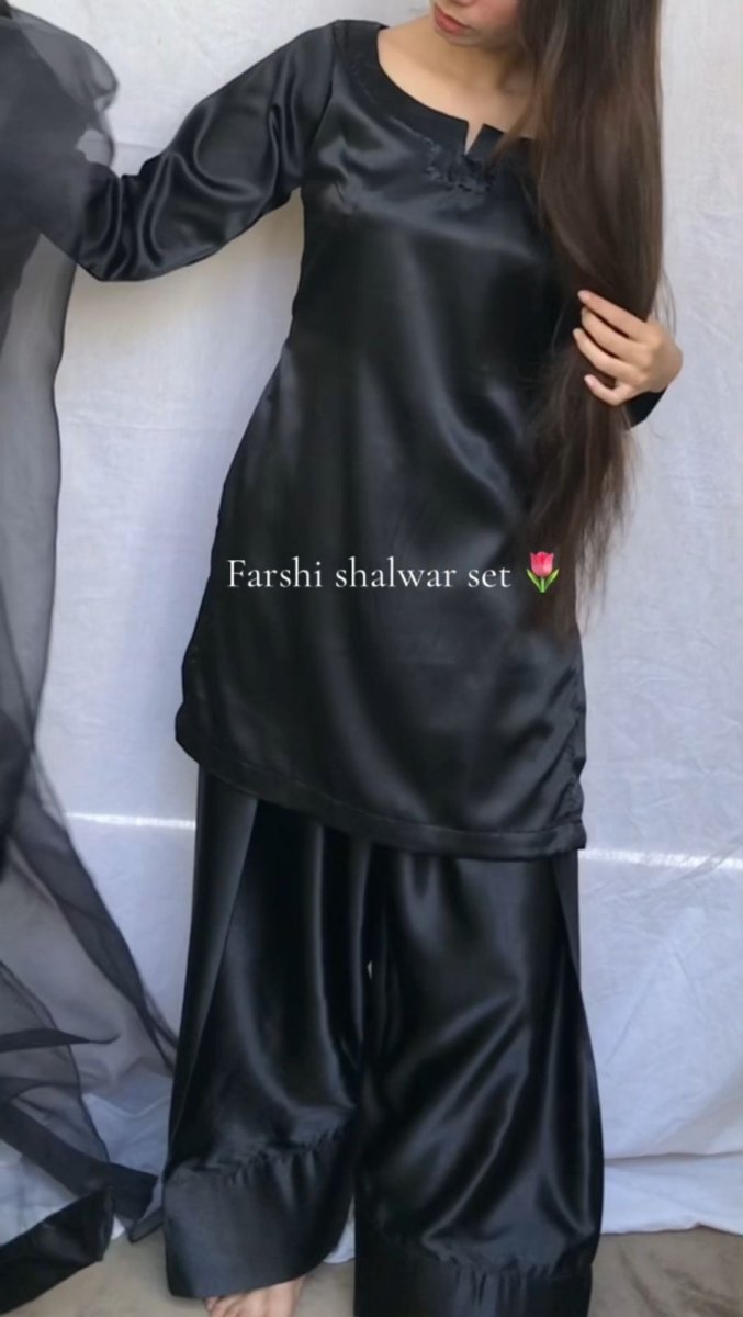 Farshi Suit 3 Pcs - | Buy Online from Areeba Boutiques