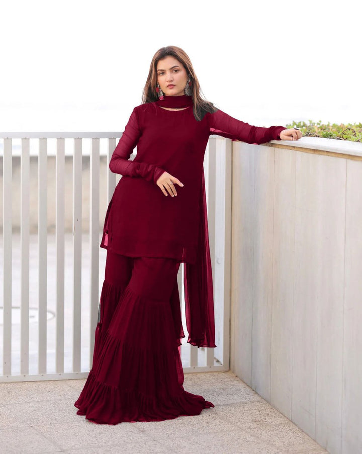 Hira Faisal 3 Pcs - | Buy Online from Areeba Boutiques