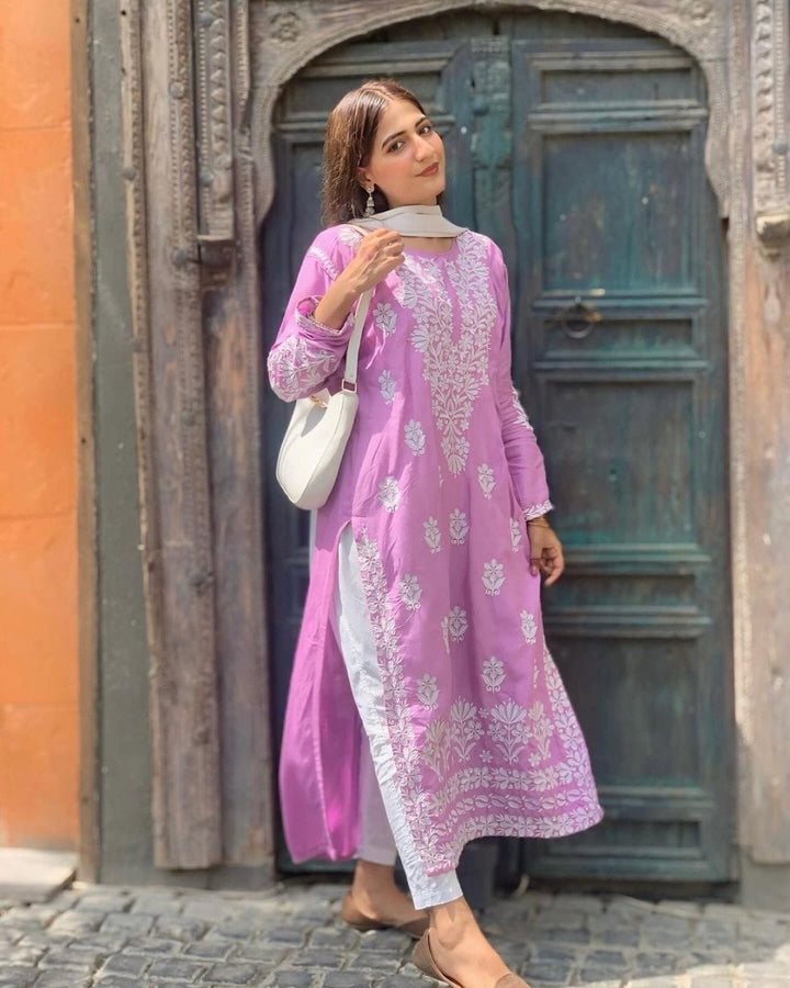 INDIAN HEAVY EMBROIDED KURTI - | Buy Online from Areeba Boutiques