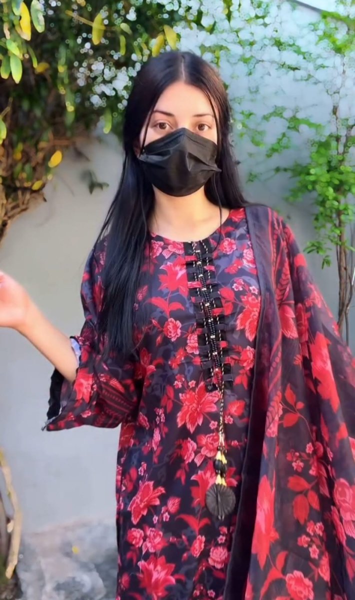 Noor - e - Bahar Lawn Cordset 3 Pcs - | Buy Online from Areeba Boutiques