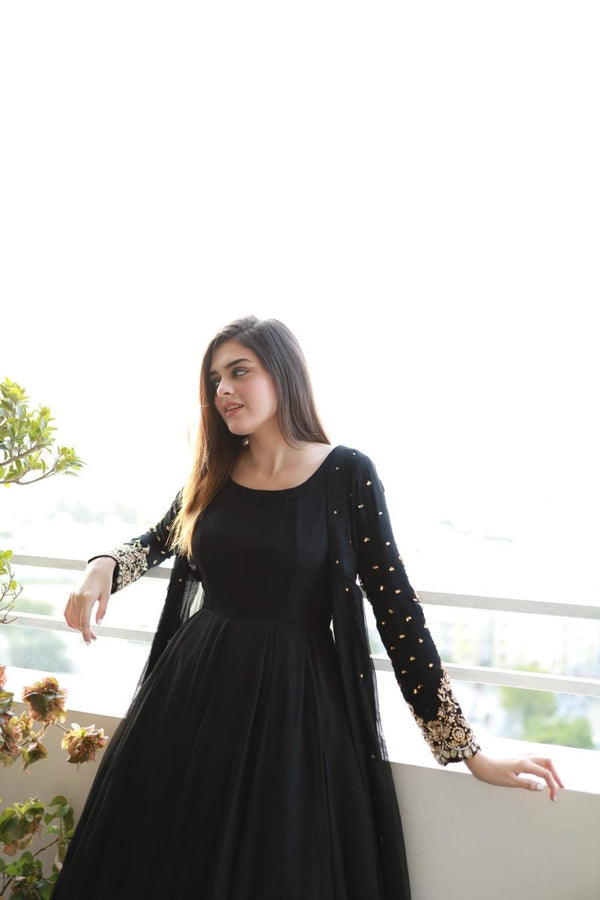 PEARLS GOWN MAXI - | Buy Online from Areeba Boutiques