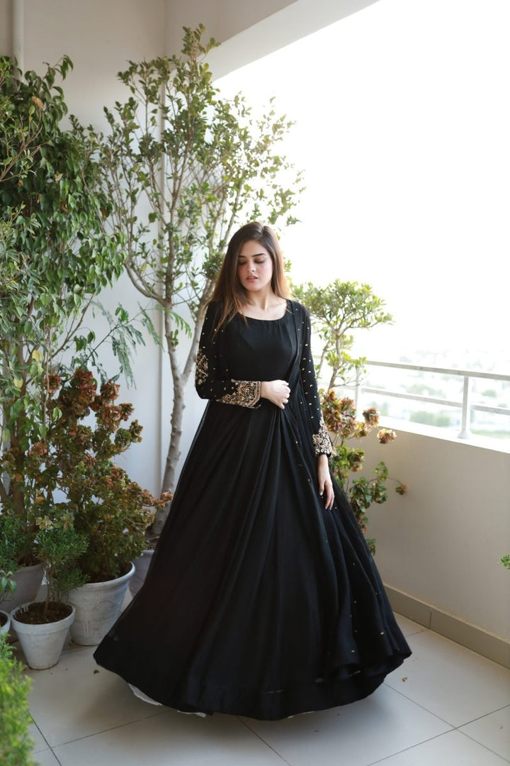 PEARLS GOWN MAXI - | Buy Online from Areeba Boutiques
