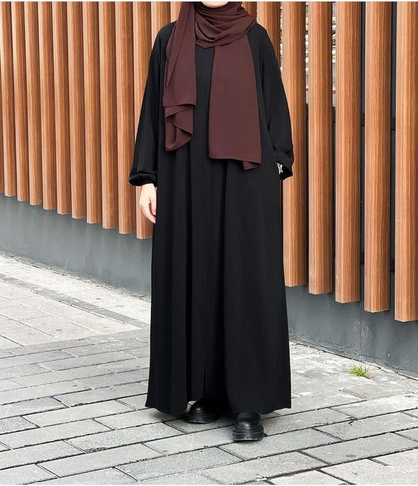 POCKET ABAYA - | Buy Online from Areeba Boutiques