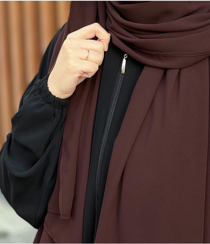 POCKET ABAYA - | Buy Online from Areeba Boutiques