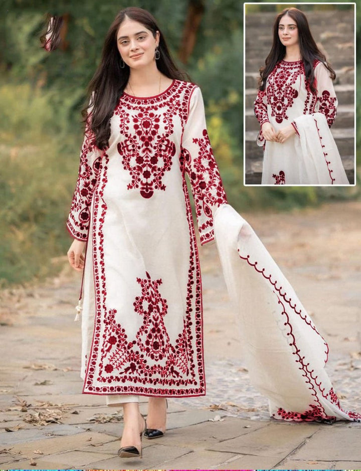 Rimsha 3 Pcs - | Buy Online from Areeba Boutiques