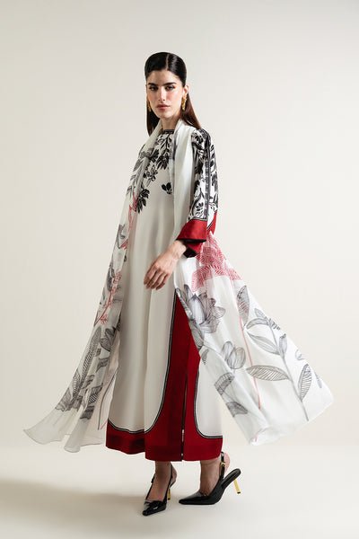 Salwa Long Suit With Dupatta - | Buy Online from Areeba Boutiques