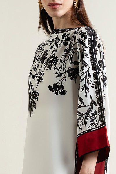 Salwa Long Suit With Dupatta - | Buy Online from Areeba Boutiques