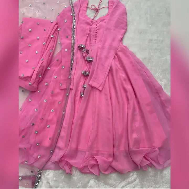 SILVER LACE 3 PCS - | Buy Online from Areeba Boutiques