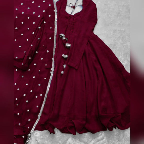 SILVER LACE 3 PCS - | Buy Online from Areeba Boutiques